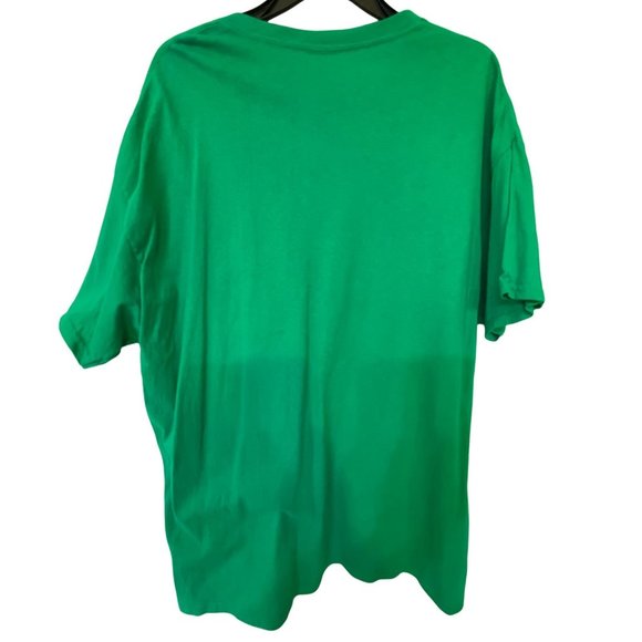 Double Rainbow Vintage T-Shirt Pot of Gold Rainbow Shamrocks NO TAG READ - Picture 3 of 6